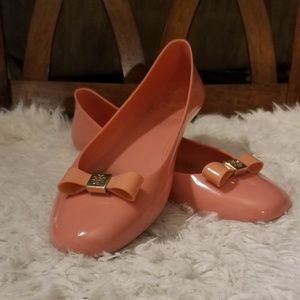 Tory Burch Jelly Ballet with Bow